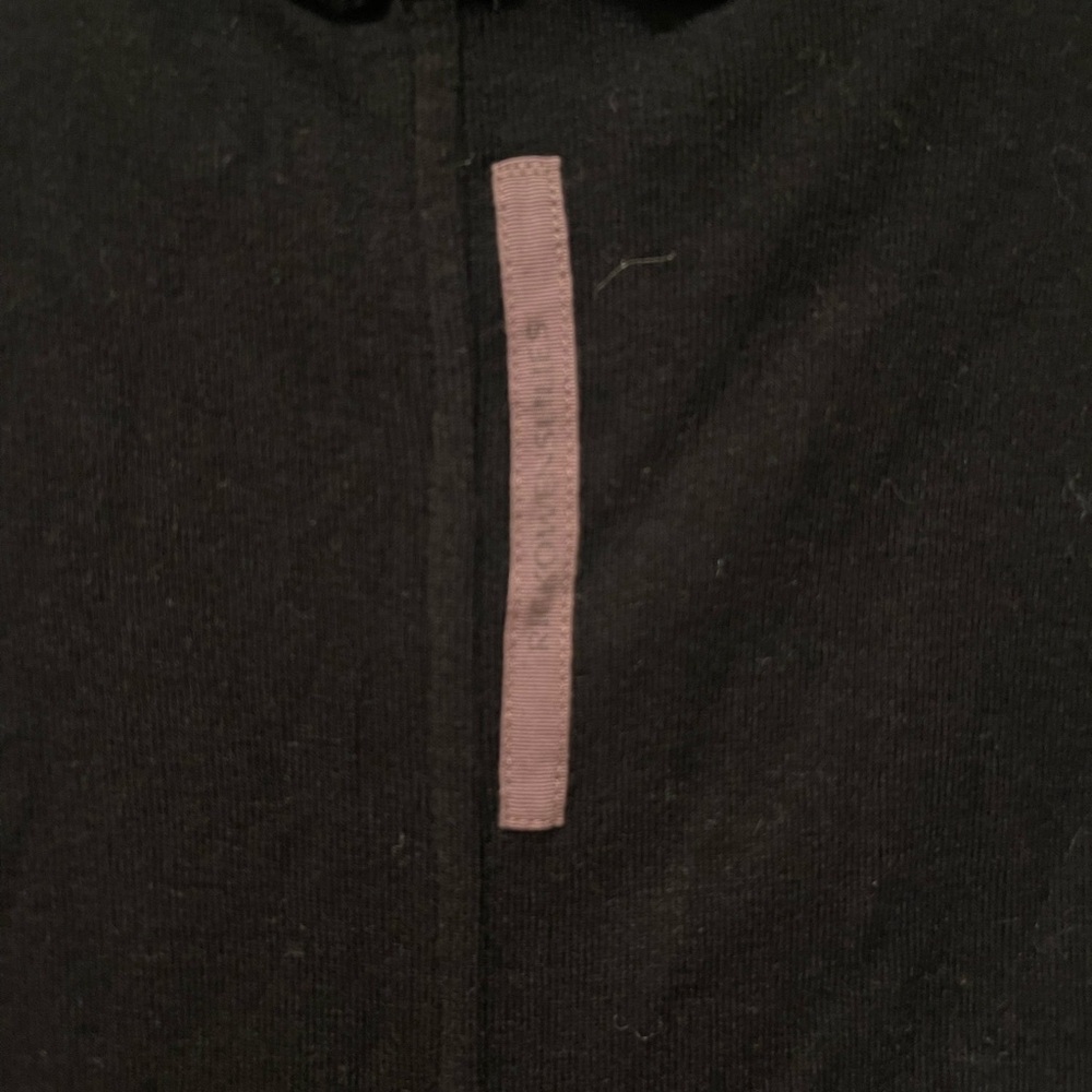 Rick Owens Black Tube Midi Dress - Picture 3 of 4